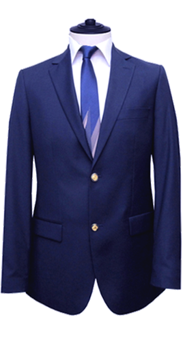 bespoke tailored men's Single Breasted  Club  Blazer